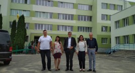 NEFCO executives inspected the work in Rivne