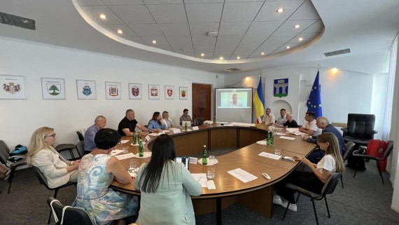 A delegation from the city of Lublin visited Rivne on a working trip